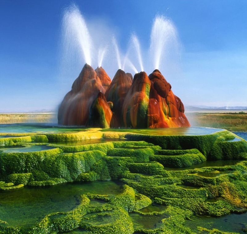 The Surreal Fly Geyser
