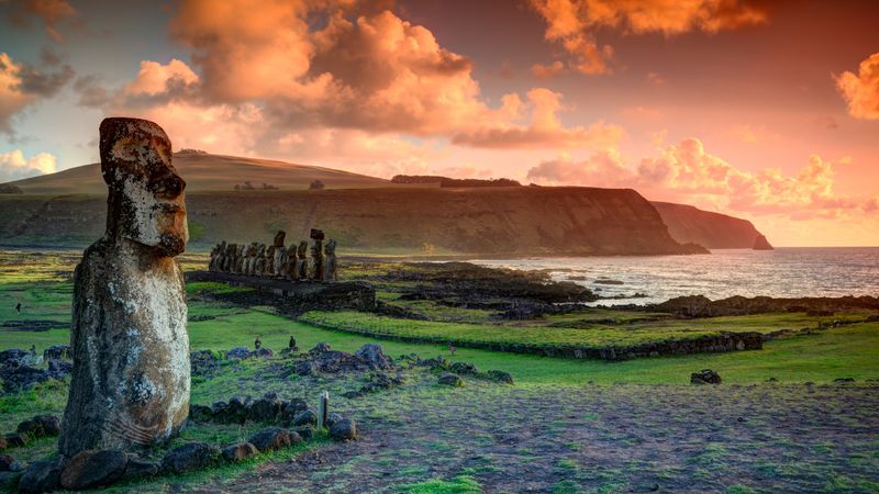 Moai Statues of Easter Island