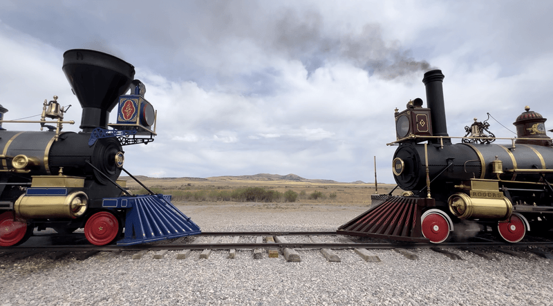 The Transcontinental Railroad Grade