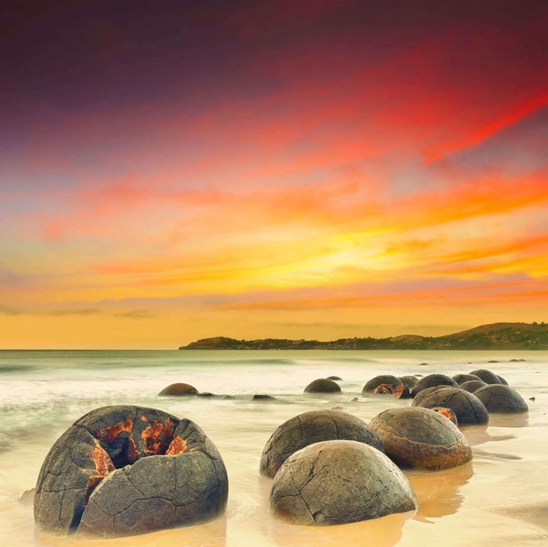 The Moeraki Boulders