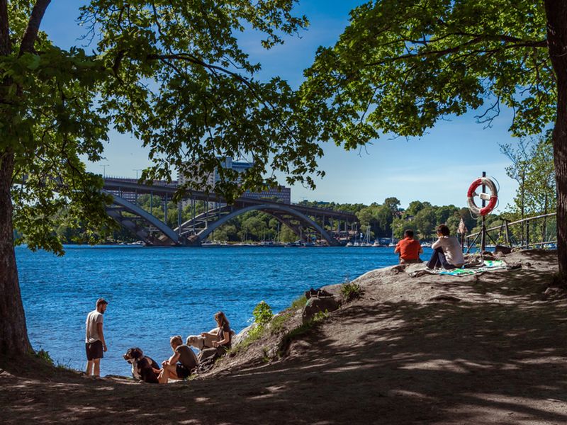Långholmen Beach