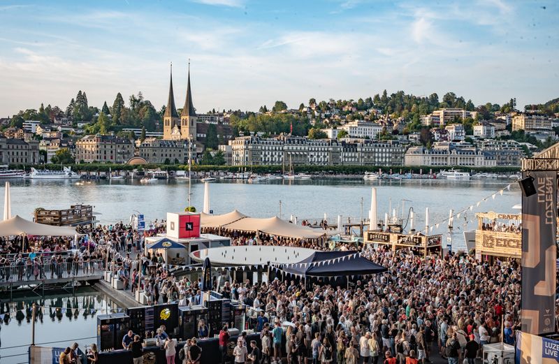 Lucerne's Floating Market