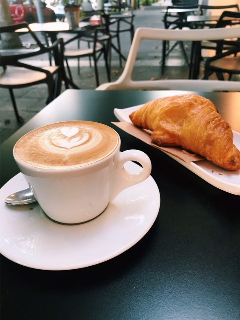 Ordering a Cappuccino in the Afternoon