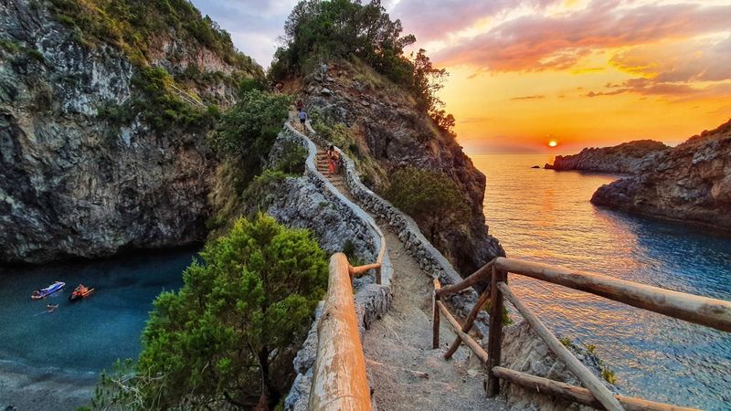 Secret Beaches of the Riviera dei Cedri Line