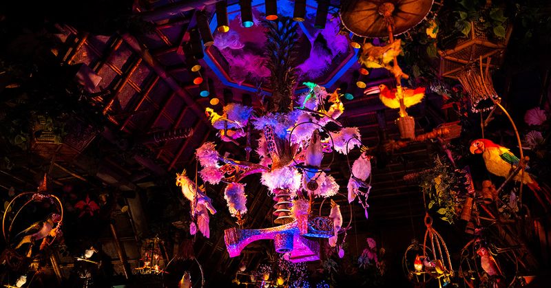 Watching the Tiki Room Show