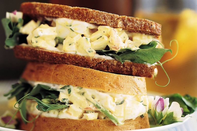Tarragon-Egg Salad Sandwiches