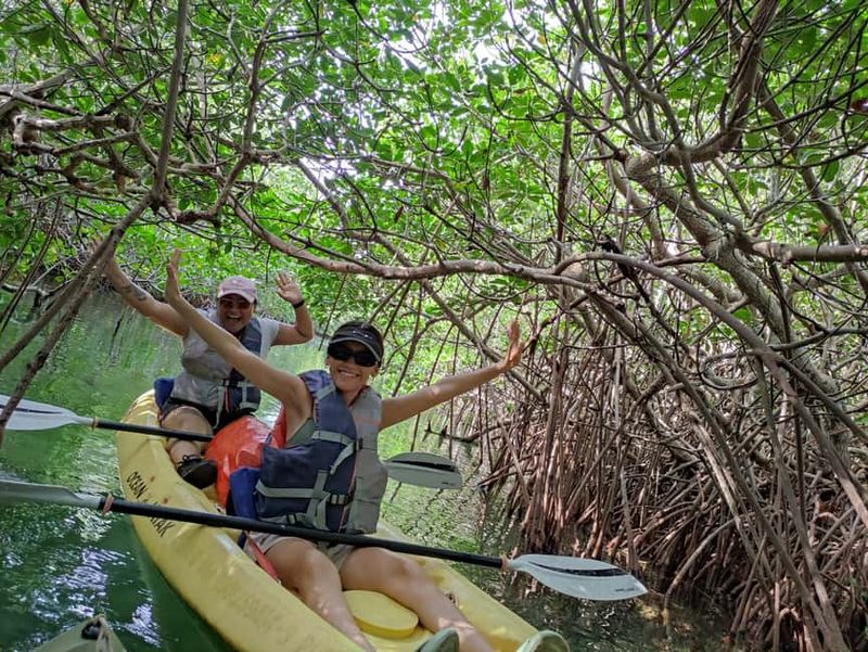 Kayak in Nichupté Lagoon