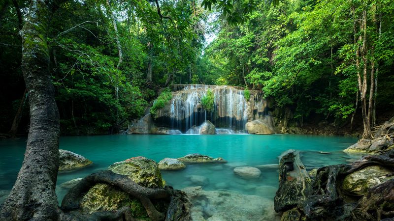 Erawan Falls, Thailand