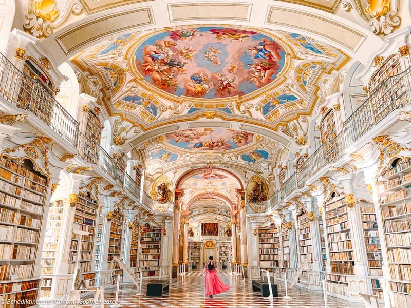 Admont Abbey Library, Admont, Austria