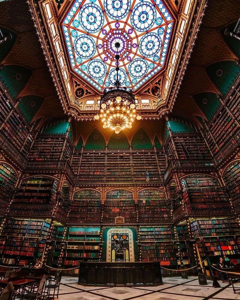 Royal Portuguese Cabinet of Reading, Rio de Janeiro, Brazil