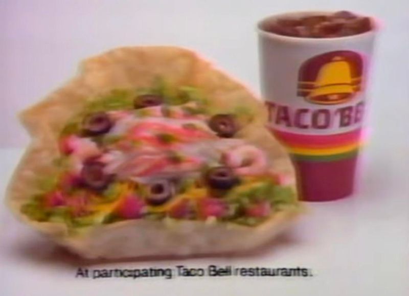 Taco Bell's Seafood Salad - Ocean Meets Mexican Confusion