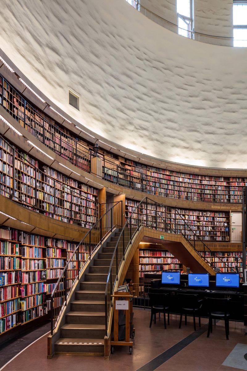 Stockholm Public Library, Stockholm, Sweden
