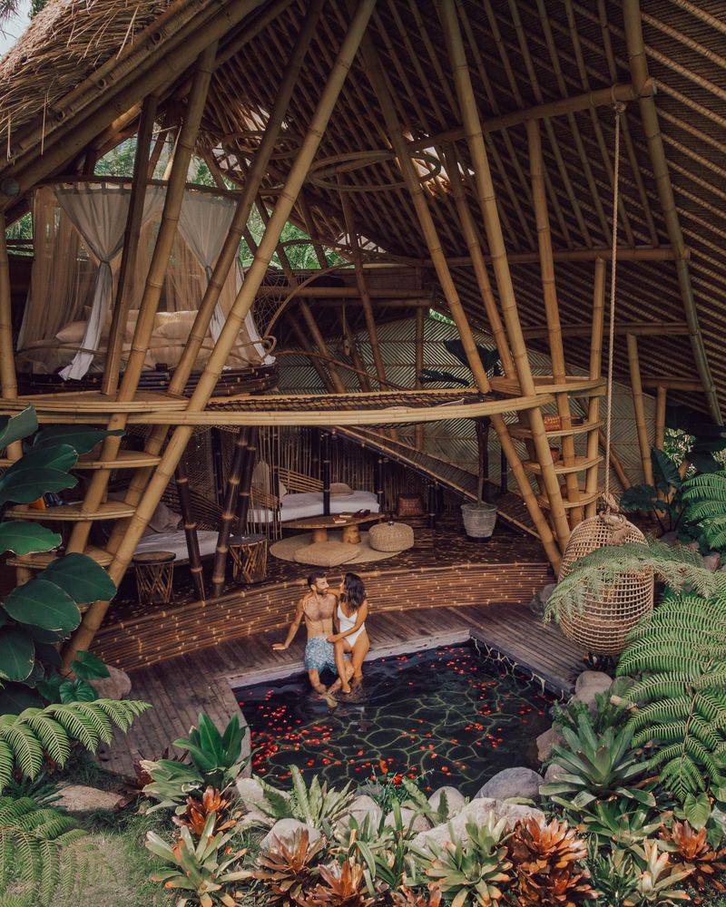 Bamboo Jungle Hut