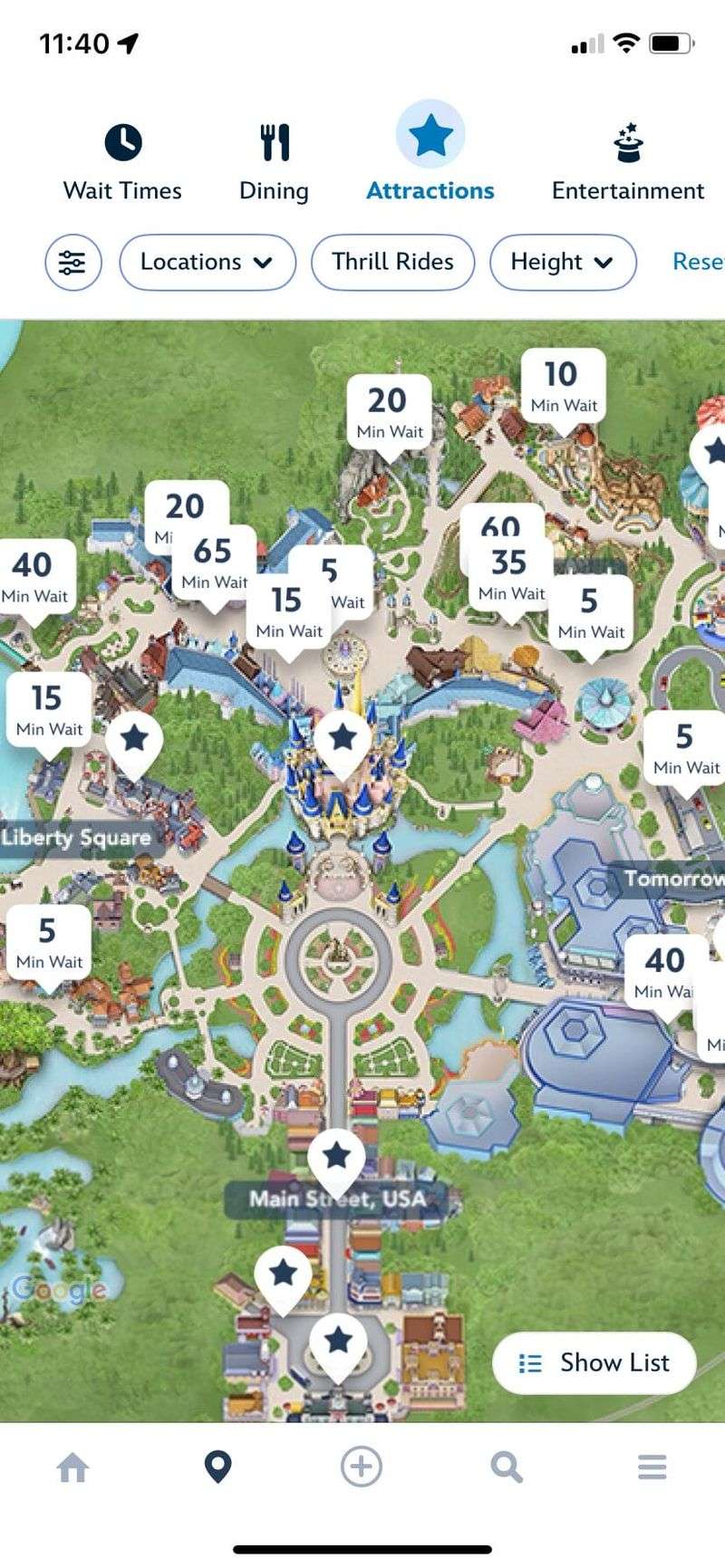 Interactive Park Maps