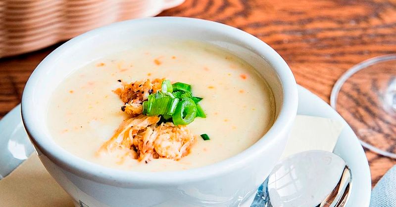 Luxurious She-Crab Soup at South City Kitchen