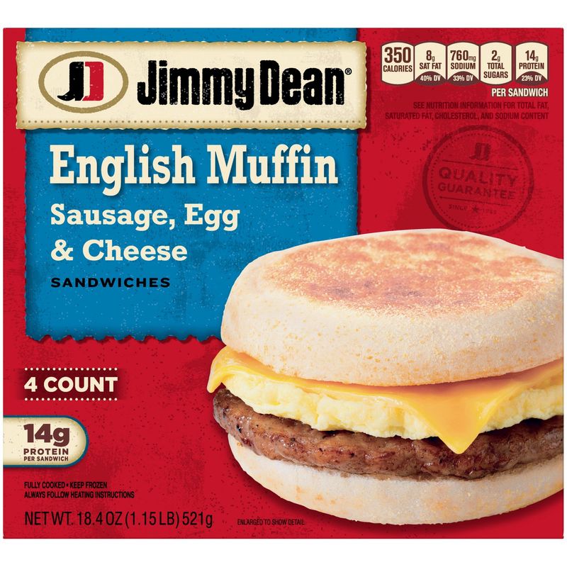 Classic Sausage, Egg & Cheese Sandwich (English Muffin)