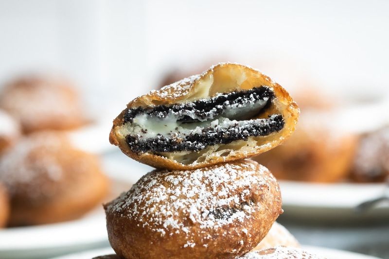 Deep-Fried Oreos