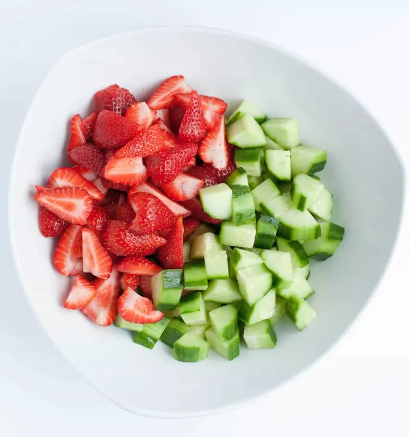 Fresh Produce (Strawberries, Cucumbers, Berries)