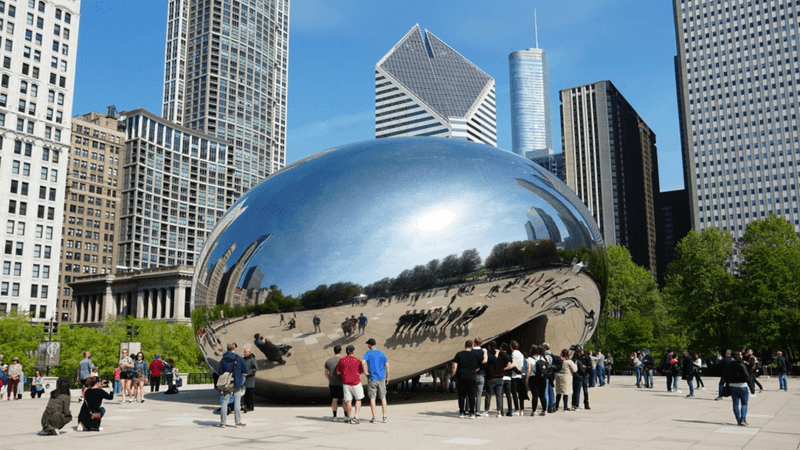 The Bean (Cloud Gate), Chicago (IL)