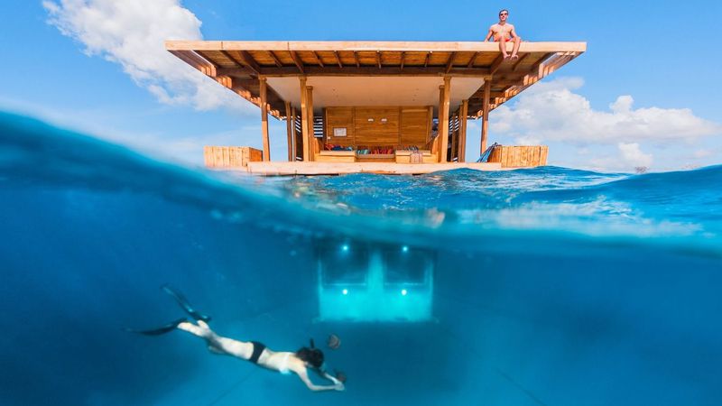 The Underwater Room, Manta Resort, Tanzania