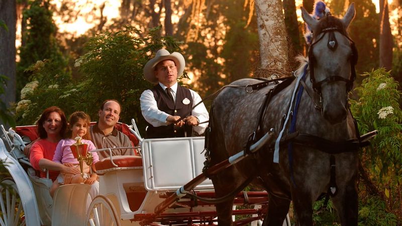 Carriage Rides through Fort Wilderness