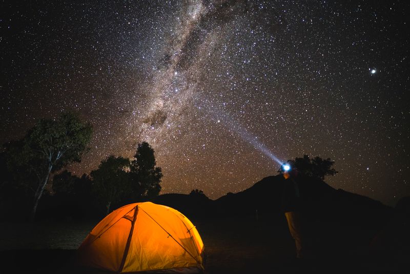 Camping in the Australian Outback