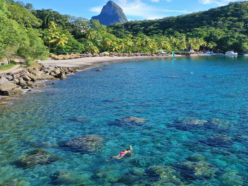 Anse Chastanet Beach, St. Lucia