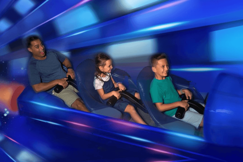 Riding Space Mountain