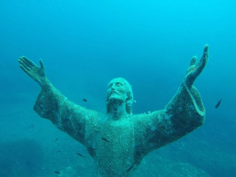 Christ of the Abyss, Italy