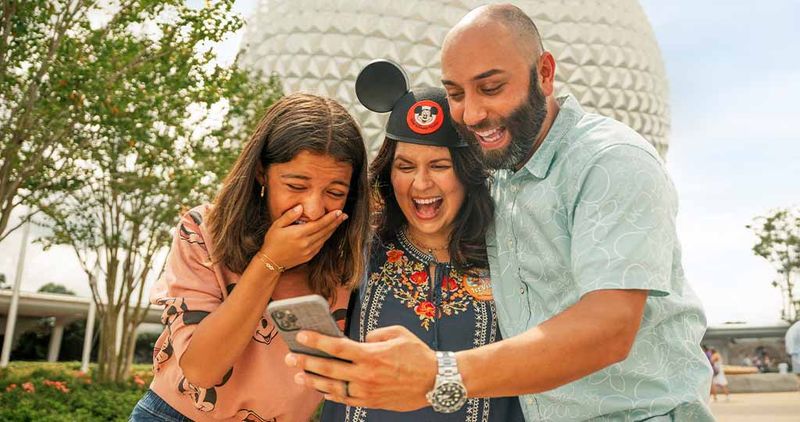 Use the Disney App