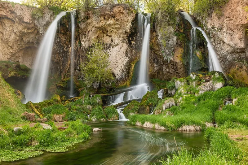 Rifle Falls: Triple-Tiered Paradise