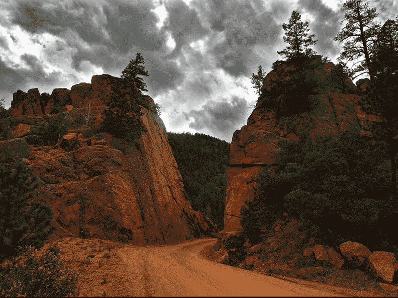 Phantom Canyon Road: Ghost Town Highway