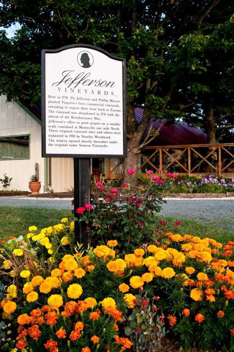 Jefferson Vineyards – History in a Glass