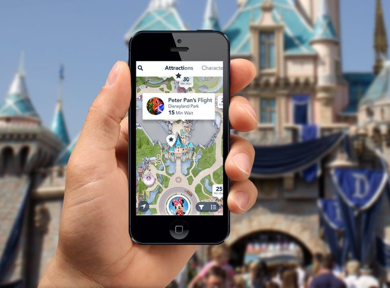 Leverage the Disneyland App
