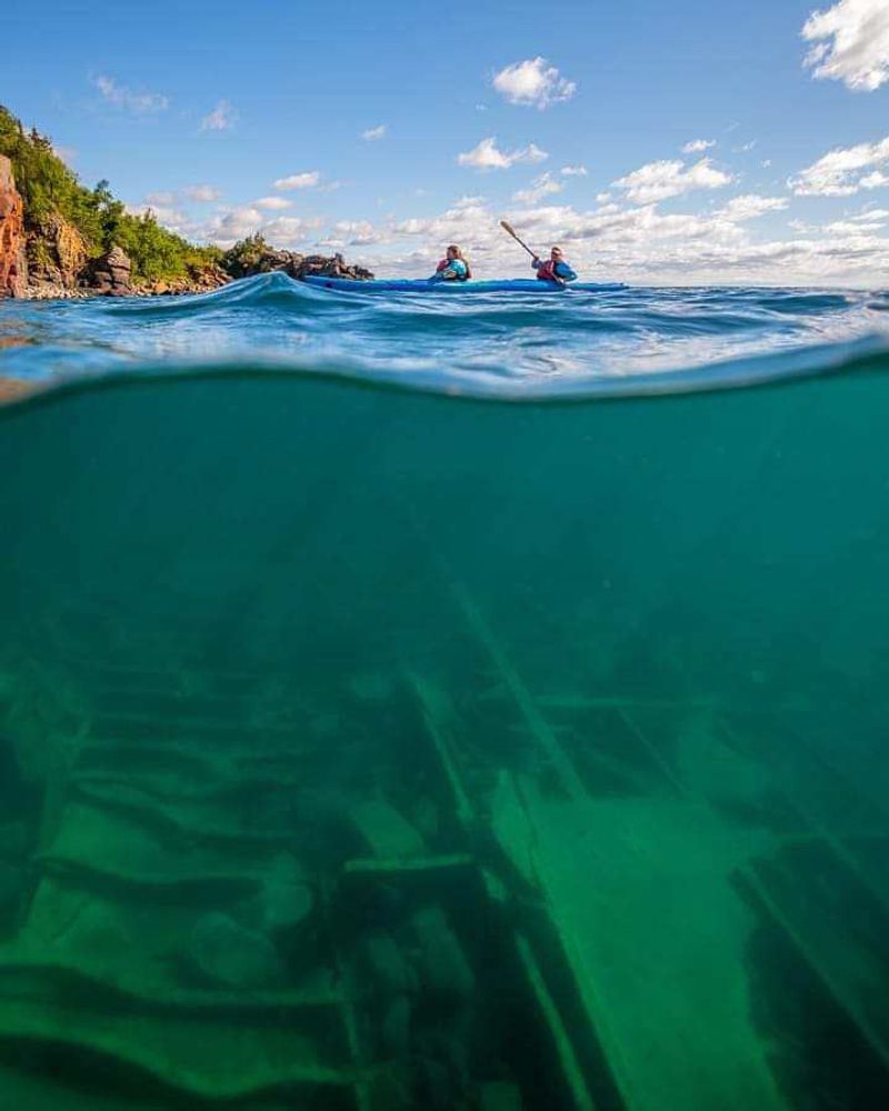 Temperature Inversion at Apostle Islands