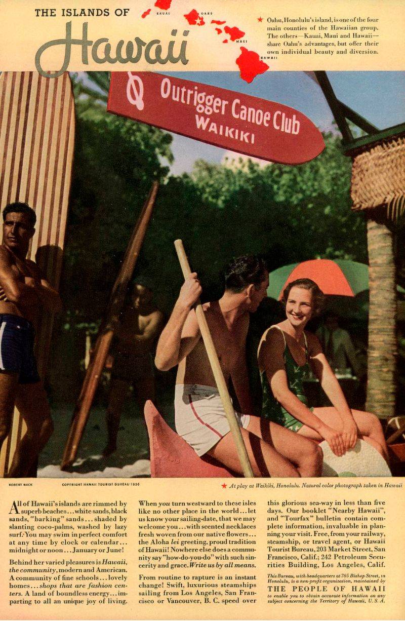 Hawaiian Tourism Bureau: “Discover Untouched Paradise”