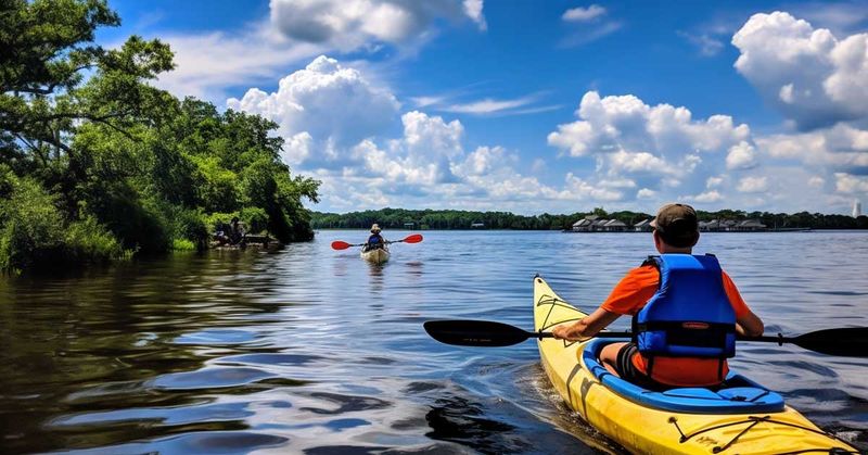 Kayaking & Fishing in Pristine Waters