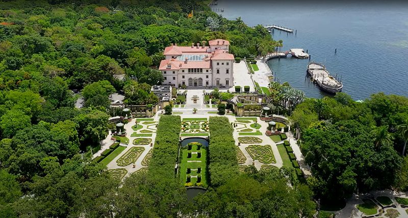 The Vizcaya Museum and Gardens
