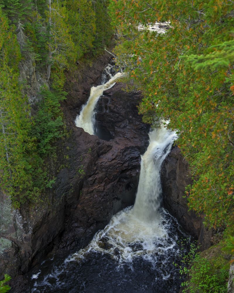 Devil's Kettle Falls, Minnesota