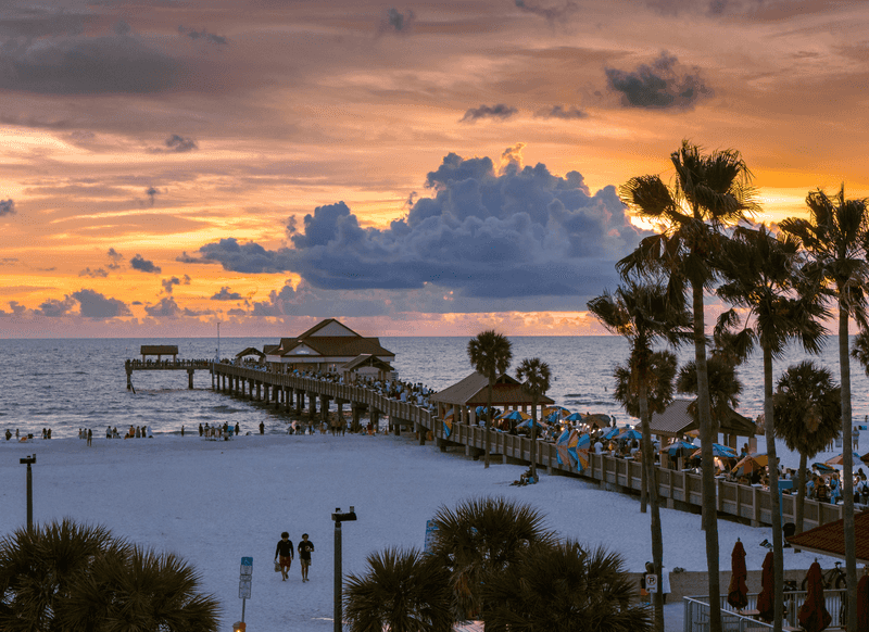 The Clearwater Beach Sunsets