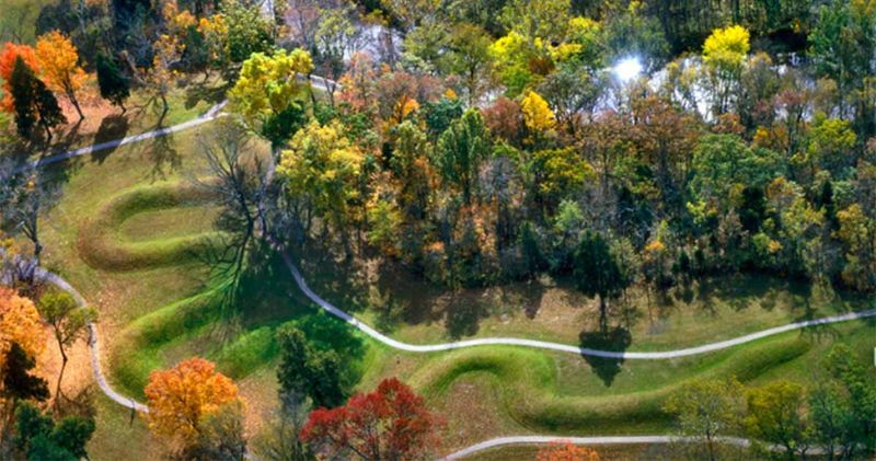 The Great Serpent Mound, Ohio