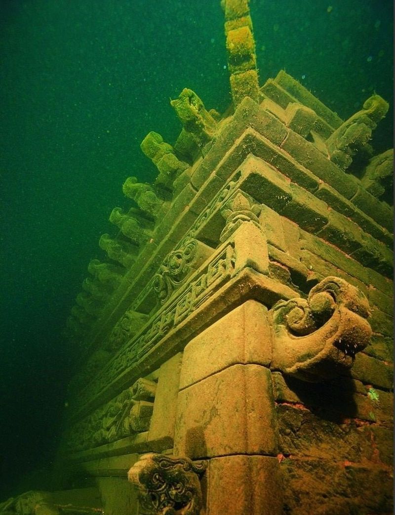 Underwater City of Shi Cheng, China