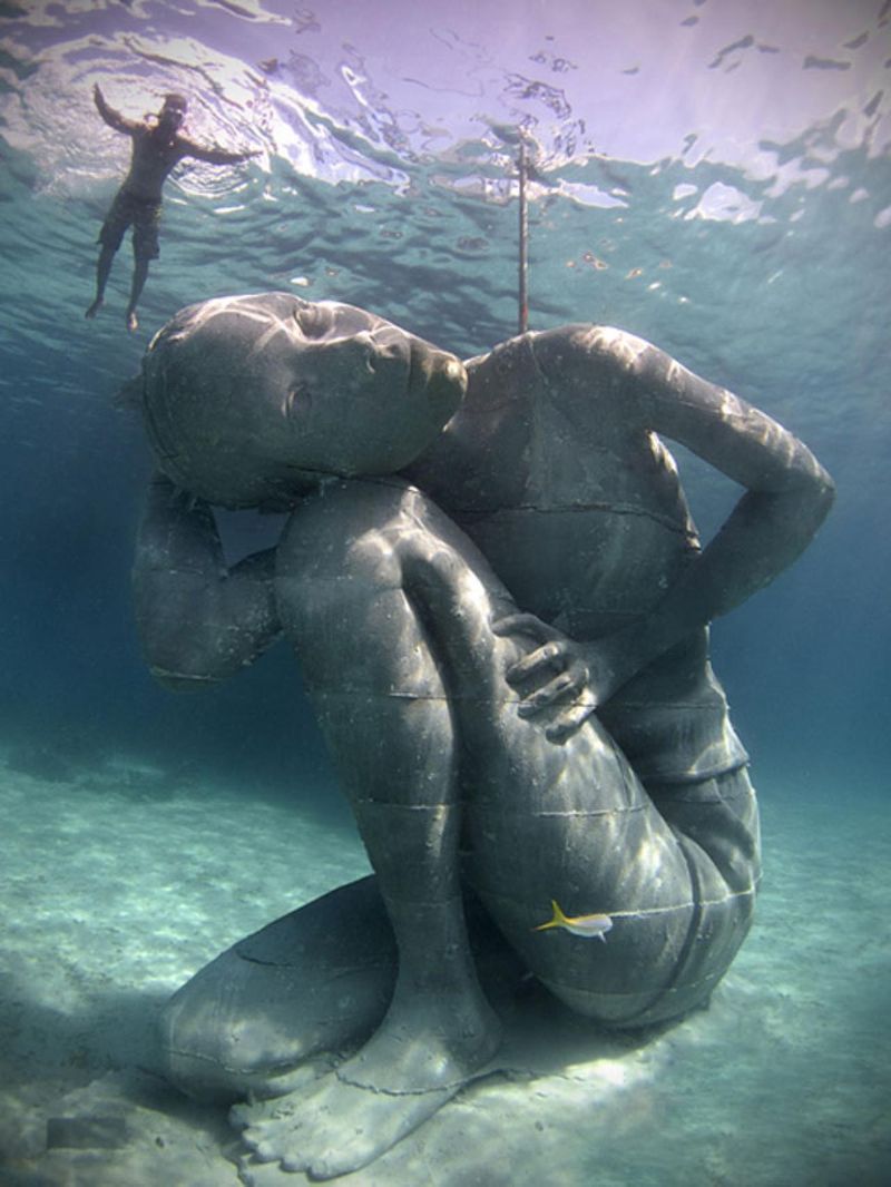 Underwater Sculpture Garden, Bahamas