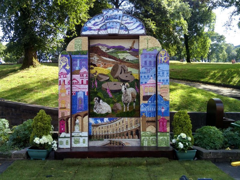 Well Dressing in Derbyshire