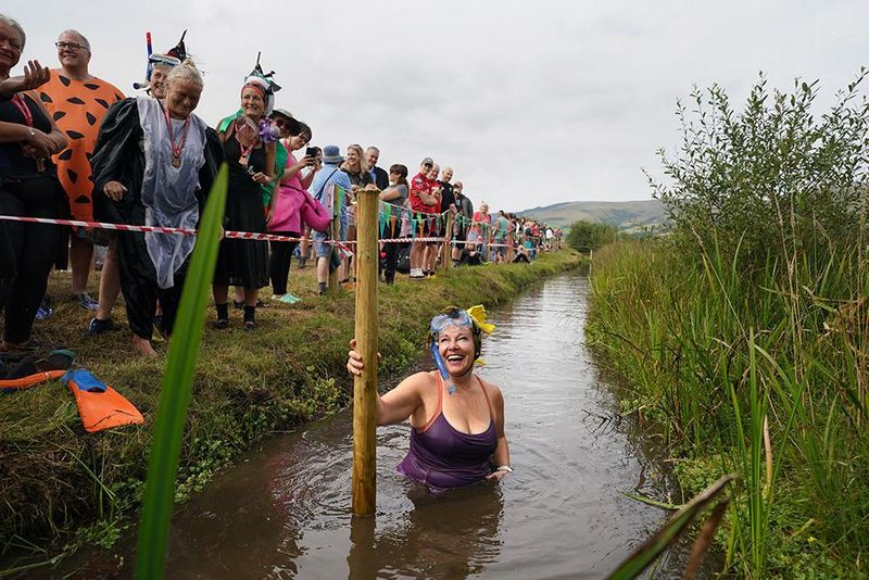 Bog Snorkeling in Llanwrtyd Wells