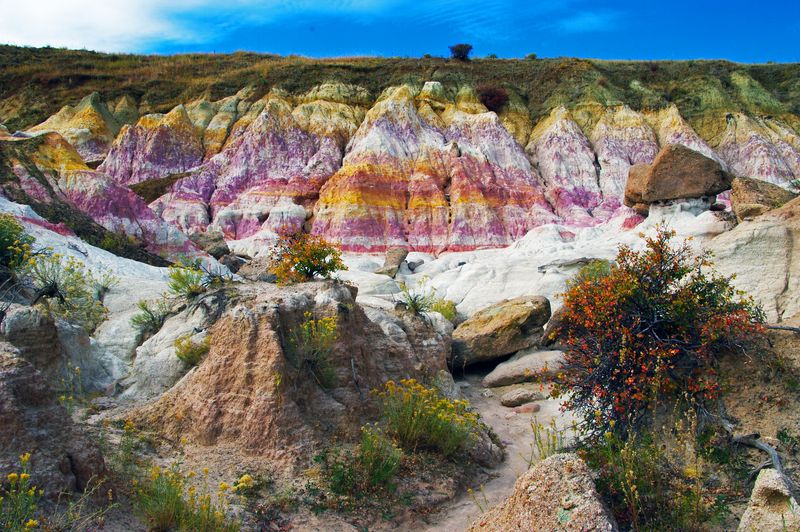 Paint Mines Interpretive Park: Technicolor Badlands