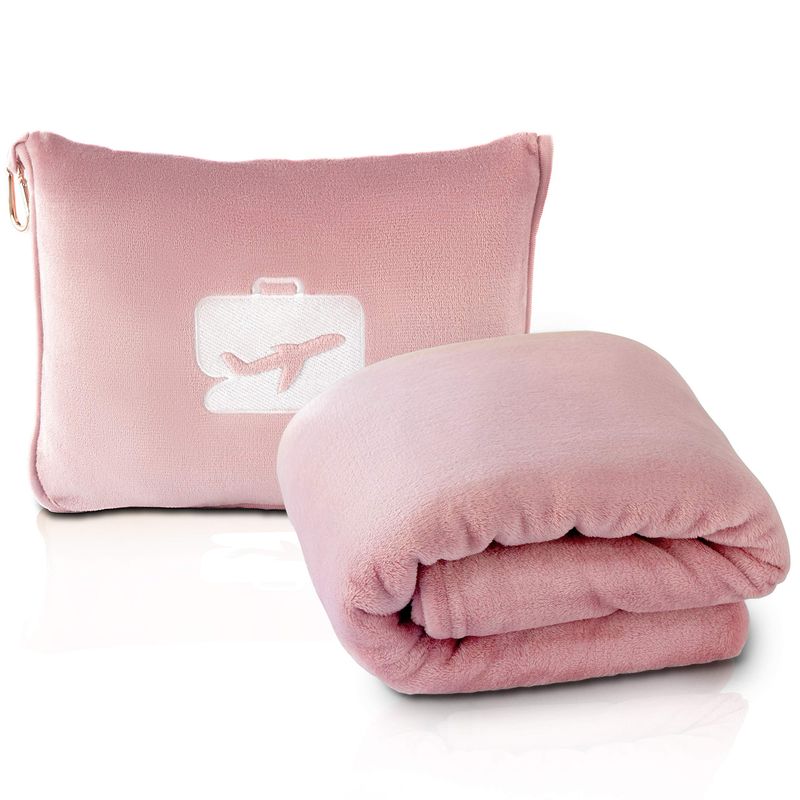 EverSnug 2-in-1 Travel Blanket & Pillow