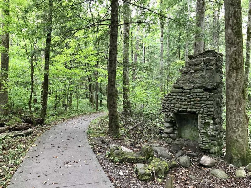 Sugarlands Valley Nature Trail (0.5-mile loop, paved/accessible)