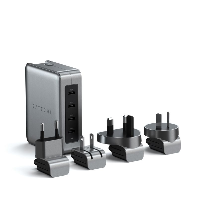 A compact multi-port USB-C GaN charger (65–100W)