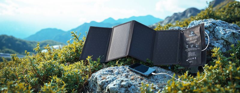 Foldable USB Solar Chargers